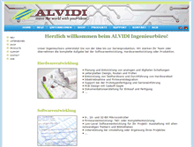 Tablet Screenshot of alvidi.de